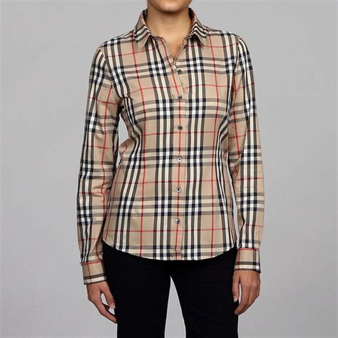 burberry long sleeve shirt women's|neiman marcus Burberry shirts.